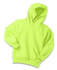 PC90YH - Port & Company - Youth Core Fleece Pullover Hooded Sweatshirt.  PC90YH