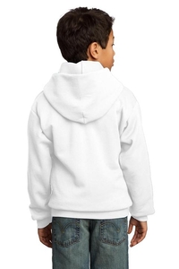PC90YH - Port & Company - Youth Core Fleece Pullover Hooded Sweatshirt.  PC90YH