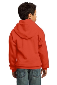 PC90YH - Port & Company - Youth Core Fleece Pullover Hooded Sweatshirt.  PC90YH