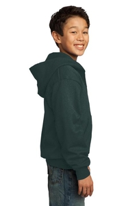 PC90YZH - Port & Company - Youth Core Fleece Full-Zip Hooded Sweatshirt. PC90YZH