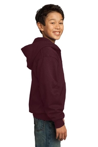 PC90YZH - Port & Company - Youth Core Fleece Full-Zip Hooded Sweatshirt. PC90YZH