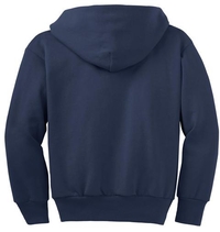 PC90YZH - Port & Company - Youth Core Fleece Full-Zip Hooded Sweatshirt. PC90YZH
