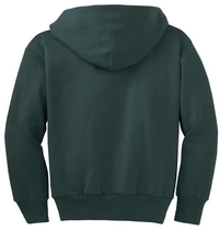 PC90YZH - Port & Company - Youth Core Fleece Full-Zip Hooded Sweatshirt. PC90YZH