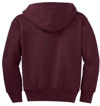 PC90YZH - Port & Company - Youth Core Fleece Full-Zip Hooded Sweatshirt. PC90YZH