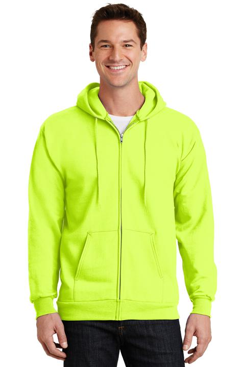 PC90ZH - Port & Company - Essential Fleece Full-Zip Hooded Sweatshirt. PC90ZH