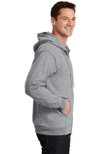 PC90ZH - Port & Company - Essential Fleece Full-Zip Hooded Sweatshirt. PC90ZH