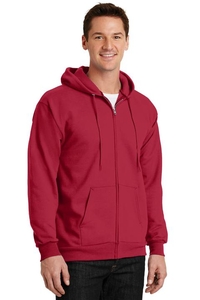 PC90ZH - Port & Company -  Essential Fleece Full-Zip Hooded Sweatshirt.  PC90ZH