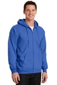 PC90ZH - Port & Company -  Essential Fleece Full-Zip Hooded Sweatshirt.  PC90ZH