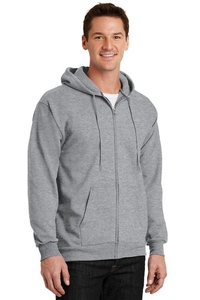 PC90ZH - Port & Company - Essential Fleece Full-Zip Hooded Sweatshirt. PC90ZH