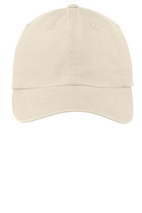 PWU - Port Authority Garment-Washed Cap.  PWU