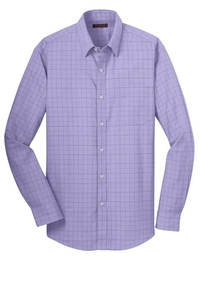 RH70 - Red House Windowpane Plaid Non-Iron Shirt