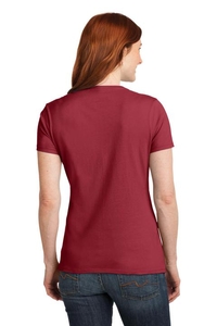 S04V - Hanes Ladies Nano-T Cotton V-Neck T-Shirt