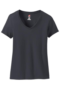 S04V - Hanes Ladies Nano-T Cotton V-Neck T-Shirt