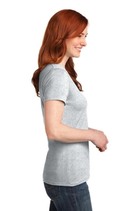 S04V - Hanes Ladies Nano-T Cotton V-Neck T-Shirt