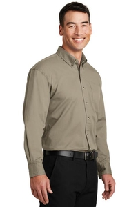 S600T - Port Authority Long Sleeve Twill Shirt.