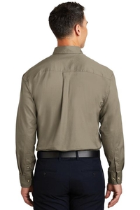 S600T - Port Authority Long Sleeve Twill Shirt.