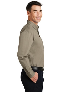 S600T - Port Authority Long Sleeve Twill Shirt.