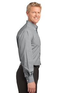 S639 - Port Authority Plaid Pattern Easy Care Shirt