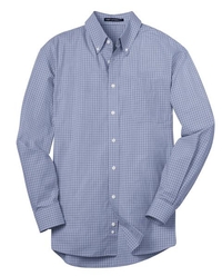 S639 - Port Authority Plaid Pattern Easy Care Shirt