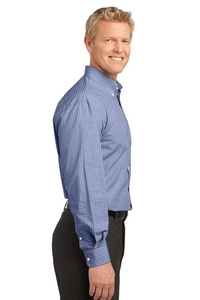 S639 - Port Authority Plaid Pattern Easy Care Shirt