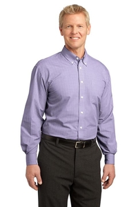 S639 - Port Authority Plaid Pattern Easy Care Shirt
