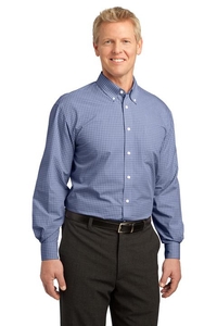S639 - Port Authority Plaid Pattern Easy Care Shirt