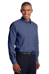 S640 - Port Authority Crosshatch Easy Care Shirt