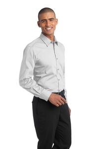 S646 - Port Authority Stretch Poplin Shirt