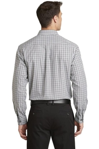 S654 - Port Authority Long Sleeve Gingham Easy Care Shirt