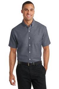 S659 - Port Authority Short Sleeve SuperPro Oxford Shirt