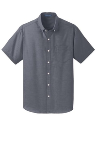 S659 - Port Authority Short Sleeve SuperPro Oxford Shirt