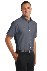 S659 - Port Authority Short Sleeve SuperPro Oxford Shirt