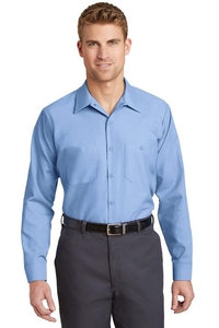 SP14 - Red Kap Long Sleeve Industrial Work Shirt