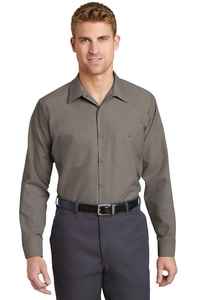 SP14LONG - Red Kap Long Size  Long Sleeve Industrial Work Shirt