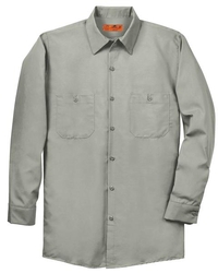 SP14LONG - Red Kap Long Size Long Sleeve Industrial Work Shirt