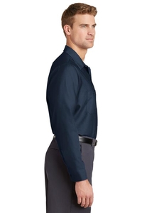SP14LONG - Red Kap Long Size  Long Sleeve Industrial Work Shirt