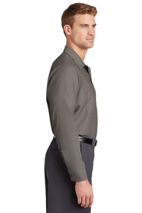 SP14LONG - Red Kap Long Size  Long Sleeve Industrial Work Shirt
