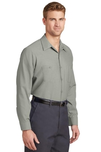SP14LONG - Red Kap Long Size Long Sleeve Industrial Work Shirt