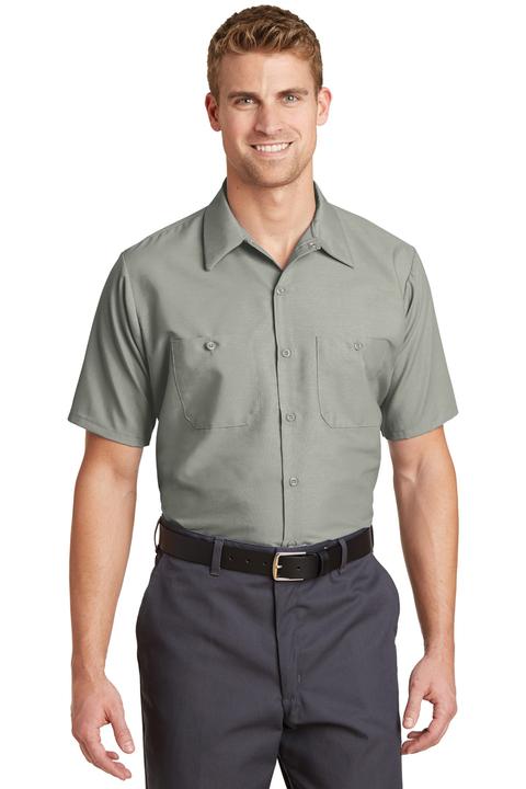 SP24 - Red Kap - Short Sleeve Industrial Work Shirt.  SP24
