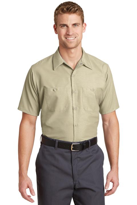 SP24 - Red Kap - Short Sleeve Industrial Work Shirt. SP24