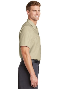 SP24 - Red Kap - Short Sleeve Industrial Work Shirt. SP24