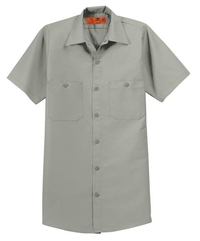 SP24 - Red Kap - Short Sleeve Industrial Work Shirt.  SP24