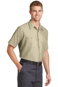 SP24 - Red Kap - Short Sleeve Industrial Work Shirt. SP24
