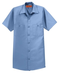 SP24 - Red Kap - Short Sleeve Industrial Work Shirt.  SP24