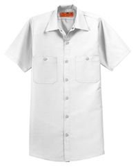 SP24 - Red Kap - Short Sleeve Industrial Work Shirt.  SP24