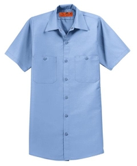SP24LONG - Red Kap Long Size Short Sleeve Industrial Work Shirt