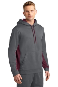 ST235 - Sport-Tek Sport-Wick Fleece Colorblock Hooded Pullover