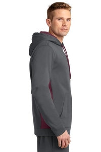 ST235 - Sport-Tek Sport-Wick Fleece Colorblock Hooded Pullover