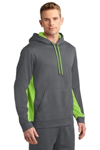 ST235 - Sport-Tek Sport-Wick Fleece Colorblock Hooded Pullover