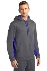 ST235 - Sport-Tek Sport-Wick Fleece Colorblock Hooded Pullover